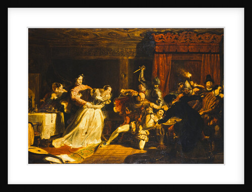 The Murder of David Rizzio by Sir William Allan